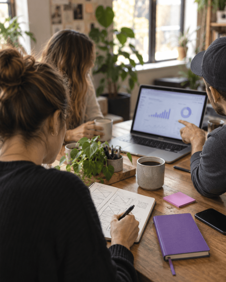 The HAxel Digital team at work